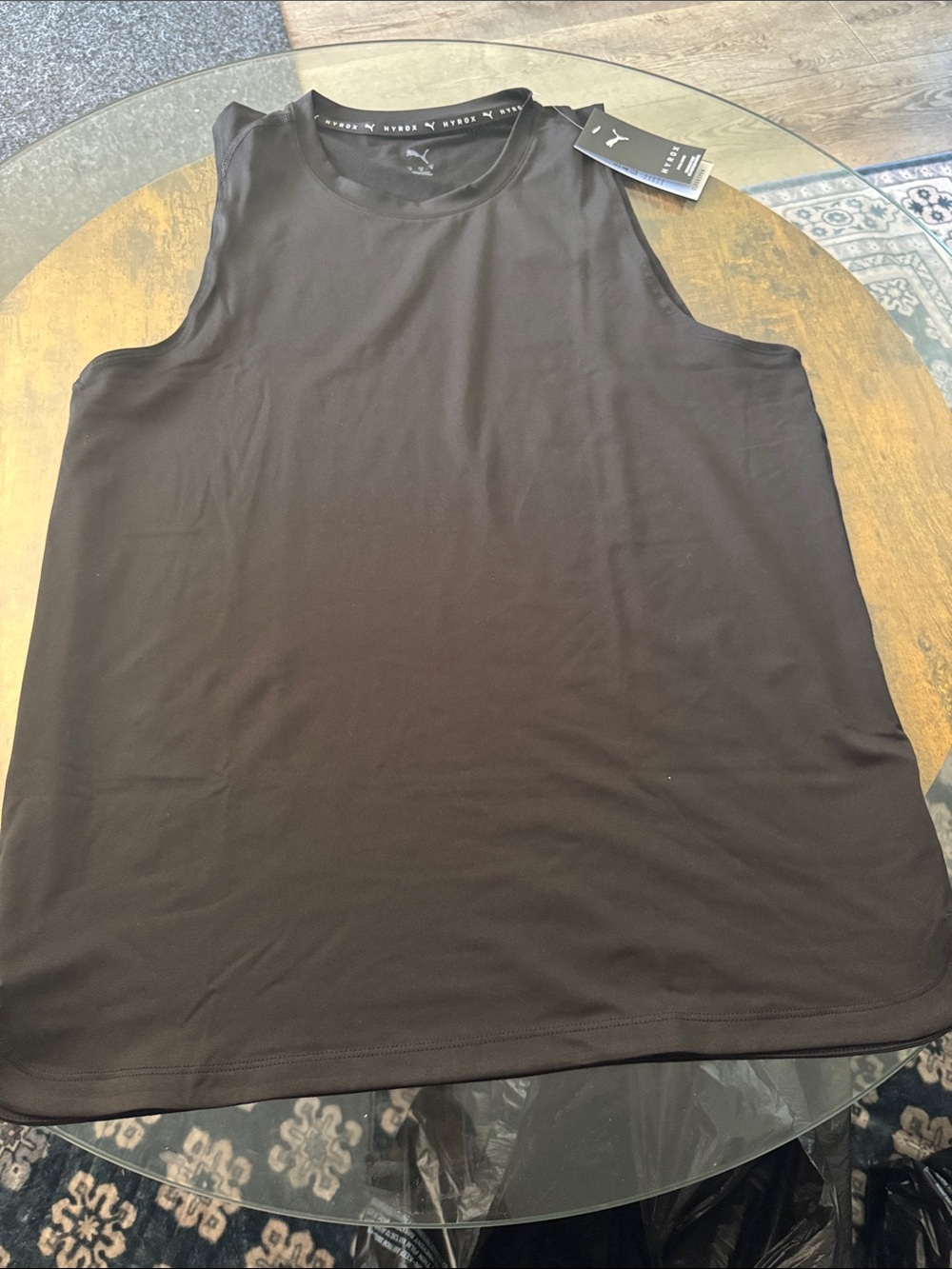 Puma  Hyrox Black Athletic Sleeveless Tank